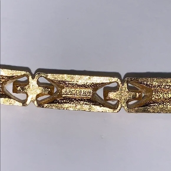 2 Vintage Gold Tone Brooches 1 Richelieu - Picture 4 of 4